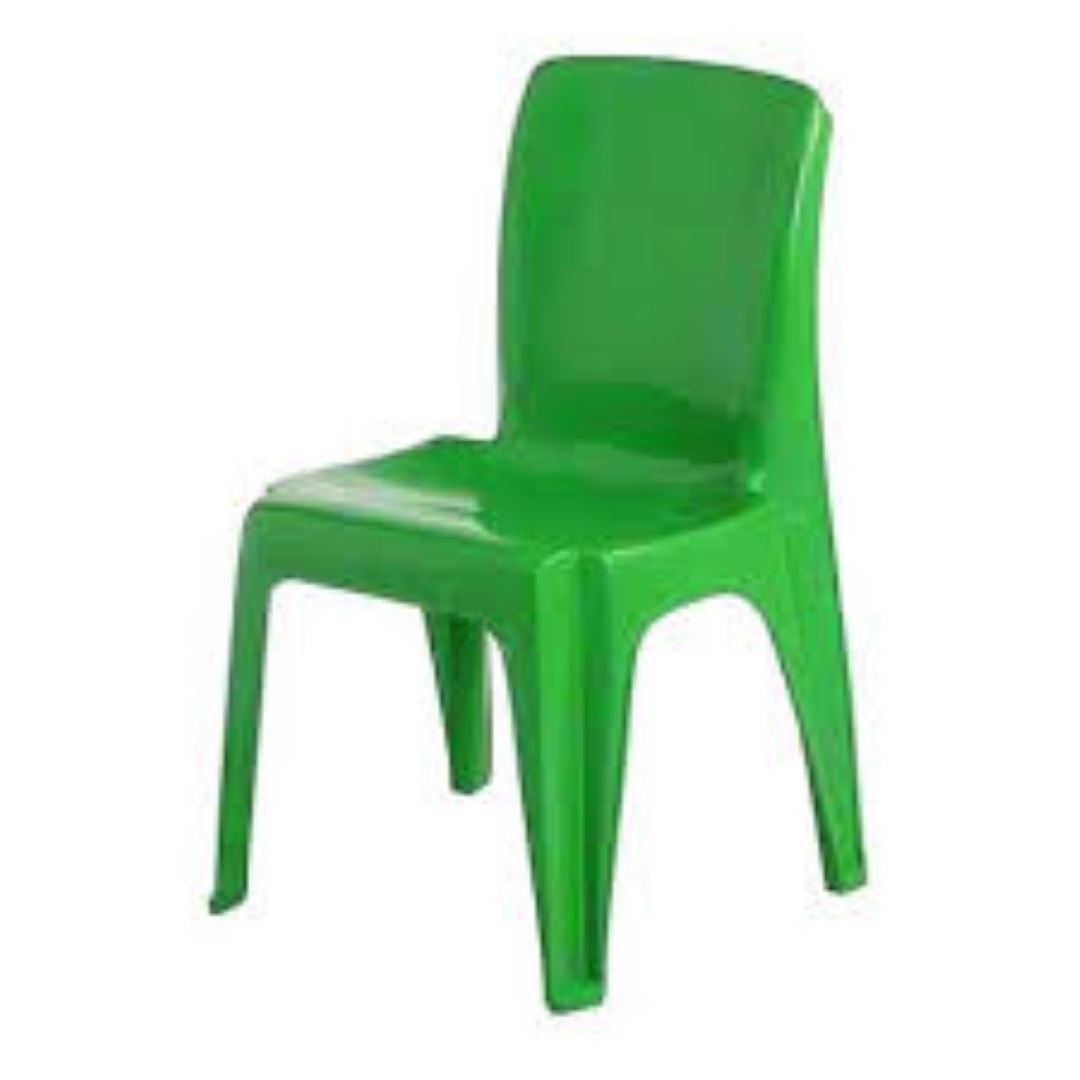 COMPLAST CHAIR PREMIUM ARMLESS BRUNO O GREEN